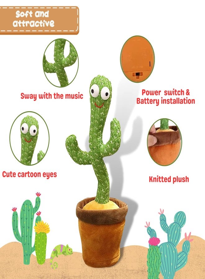 Sakuya Dancing Cactus Toy, Cactus Musical Baby Toys|Toy for Home Decoration and Children Playing - Image 2